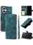IPhone 16 Için Flip Case Bilek Kayışı Kickstand Cüzdan Kart Yuvaları Pu Deri (Yurt Dışından) 1