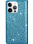 Glitter Flip Case IPhone 15 Pro Max Flip Case Cüzdan Kart Tutucu Pu (Yurt Dışından) 5