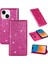 IPhone 15 Için Glitter Flip Case Artı Kart Tutucu Flip Case Cüzdan Pu (Yurt Dışından) 1