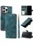 IPhone 15 Için Flip Case Pro Cüzdan Kart Yuvaları Manyetik Kickstand Pu Bilek (Yurt Dışından) 5