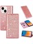 IPhone 15 Için Glitter Flip Case Artı Kart Tutucu Flip Case Cüzdan Pu (Yurt Dışından) 1