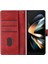 Samsung Galaxy Z Için Flip Case Kart ile Toka Saf Renk ile 6 5g Kat (Yurt Dışından) 3