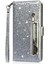 IPhone 14 Için Fermuar Cep Durumda Pro Max Kart Tutucu Pu Deri Glitter (Yurt Dışından) 2