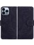 IPhone 14 Için Flip Case Pro Deri Cüzdan Kickstand Koruyucu Kabartmalı (Yurt Dışından) 1