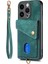 IPhone 15 Için Kılıf Pro Ayrılabilir Kordon Kart Yuvası Çok Fonksiyonlu (Yurt Dışından) 2