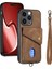 IPhone 14 Için Kılıf Pro Max Çok Fonksiyonlu Manyetik Kapatma Premium Kart (Yurt Dışından) 3