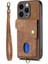 IPhone 14 Için Kılıf Pro Max Çok Fonksiyonlu Manyetik Kapatma Premium Kart (Yurt Dışından) 4