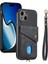 IPhone 15 Için Kılıf Ayrılabilir Kordon Çok Fonksiyonlu Manyetik Kapatma (Yurt Dışından) 4