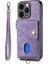 IPhone 15 Için Kılıf Pro Ayrılabilir Kordon Kart Yuvası Çok Fonksiyonlu (Yurt Dışından) 3