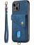 IPhone 14 Için Kılıf Premium Deri Ayrılabilir Kordon Manyetik Kapatma (Yurt Dışından) 5