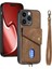 IPhone 15 Için Kılıf Pro Max Kart Yuvası Çok Fonksiyonlu Ayrılabilir Kordon (Yurt Dışından) 4