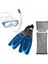 Agua - Onda - Mexico Palet Maske Şnorkel Set Blue-No:41-42 1