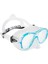 Naxos Dalış Maskesi Clear/aquamarıne 1