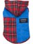 Denim & Plaid Kedi Köpek Gömleği - Kedi Köpek Kıyafeti 2