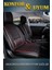 chevrolet Cruze Hb Lüx Deri Oto Koltuk Kılıfı Ön Arka Takım Elit Serisi Siyah Kırmızı 1