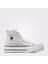 Chuck Taylor All Star Lift Platform Canvas A08287C Kadın Gri Günlük Sneaker Ayakkabı 2