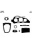 Marscockpitdesign Hyundai Coupe Konsol-Maun Kaplama 1996-2006 8 Parça 1