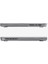 MacBook Pro 16" M3 (2023) / M2 (2023) / M1 (2021) Kılıf Thin Fit Crystal Clear - ACS04210 8