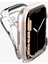 Apple Watch 41mm/40mm (Seri 9/8/SE2/7/6/SE/5/4) Kılıf Liquid Crystal 4 Tarafı Tam Koruma Crystal Clear - ACS04195 3