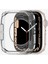 Apple Watch 41mm/40mm (Seri 9/8/SE2/7/6/SE/5/4) Kılıf Liquid Crystal 4 Tarafı Tam Koruma Crystal Clear - ACS04195 5