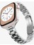 Apple Watch 42mm Seri 10 - 41mm Seri 9/8/7 - 40mm Seri SE2/SE/6/5/4 Kordon Kayış Band Modern Fit Silver - AMP06357 8
