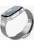 Apple Watch 42mm Seri 10 - 41mm Seri 9/8/7 - 40mm Seri SE2/SE/6/5/4 Kordon Kayış Band Sleek Link Silver - AMP07225 3