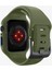 Apple Watch 45mm (Seri 9/8/7) Kılıf & Kordon Kayış Liquid Air Pro Moss Green - ACS04408 2