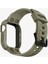 Apple Watch 45mm (Seri 9/8/7) Kılıf & Kordon Kayış Rugged Armor Pro Vintage Khaki - ACS05914 2