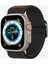 Apple Watch 49mm Ultra 2/1 - 46mm Seri 10 - 45mm Seri 9/8/7 - 44mm Seri SE2/SE/6/5/4 Kordon Kayış Band Lite Fit Ultra Black - AMP05983 2