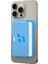 Caseology iPhone için MagSafe özellikli 3 Kartlı Manyetik Cüzdan Folder Pop Sky Blue Music - AFA07498 5