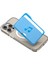 Caseology iPhone için MagSafe özellikli 3 Kartlı Manyetik Cüzdan Folder Pop Sky Blue Music - AFA07498 6