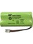 T436 2.4V 500 mAh 2'li Telsiz Telefon Pili 1
