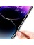Apple iPhone 14 Pro Uyumlu Kılıf Ince Kamera Korumalı Deri ve Parlak Arka Yüzey Telefon Kılıfı Kapak 4