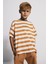 (Kids Boy) Oversize Fit Çizgili T-Shirt 1