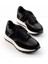 Siyah Siyah Nubuk Hakiki Deri Erkek Sneaker E01401061101 1