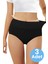 Kadın Dikişsiz Karın Toparlayıcı Slip Külot Korse 3'lü Set 4