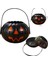 Halloween Siyah Renk Balkabağı Eklemeli Plastik Şeker Kovası 12X17,5 cm 1 Adet 1