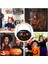 Halloween Siyah Renk Balkabağı Eklemeli Plastik Şeker Kovası 12X17,5 cm 1 Adet 4