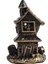 1 Adet LED Işıklı Plastik Perili Korku Evi Halloween Dekoru Eskitme Altın Renk 10X7 cm 2