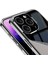 Apple iPhone 15 Pro Kılıf Ultra Ince Kamera Korumalı Pc + Deri Arka Yüzey Zore X-Pro Kapak-Siyah 3