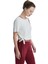 Kadın Crop T-Shirt 70526 - Krem 4