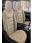 Opel Insignia 2009-2016 Uyumlu Koltuk Kılıfı Chaotic Serisi - Bej 2