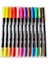 12 Renk Çift Taraflı Fırça ve Iğne Uçlu Dual Tip Brush Grip Fineliner Çift Uçlu Kalem 4