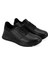 Chad Siyah Erkek Deri Spor Ayakkabı 1