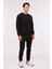 M-Colonel C Neck Swt 4pr Siyah Erkek Sweatshirt 3