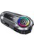 Mio 120 2x Rgb 1000MAH Ipx6 1500M 2 Kişilik Kask Intercom Motosiklet Bluetooth Kulaklık - Siyah 3