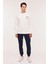 Ml Terry 16sd4013 4pr Ekru Erkek Sweatshirt 3