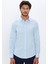 Slim Fit Dar Kesim Tery Cotton Erkek Gömlek 4