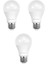 14W (100W) LED Ampul 3 Adet - Sarı Işık E27 LED Lamba 1