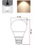 14W (100W) LED Ampul 3 Adet - Sarı Işık E27 LED Lamba 2